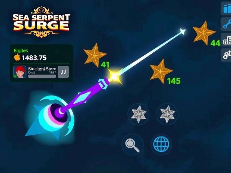 Sea Serpent Surge Gameplay Screenshot